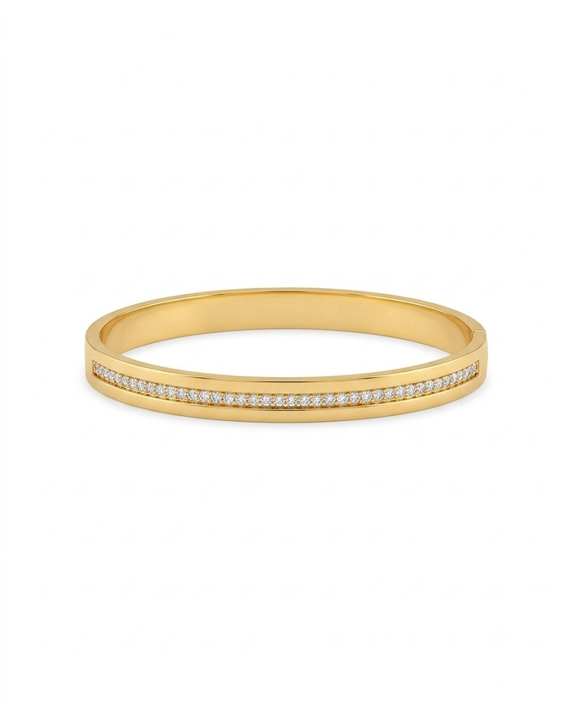 Pavé Bar Bangle
